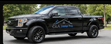 C&A Exterior Pros work truck